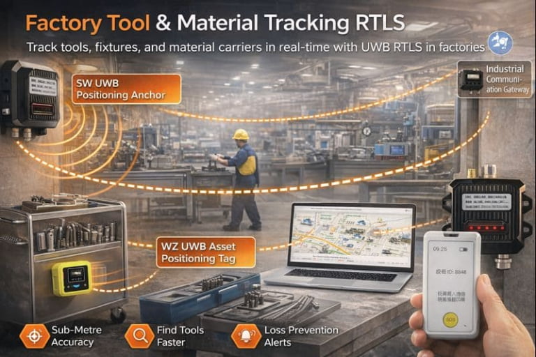Factory Tool & Material Tracking RTLS