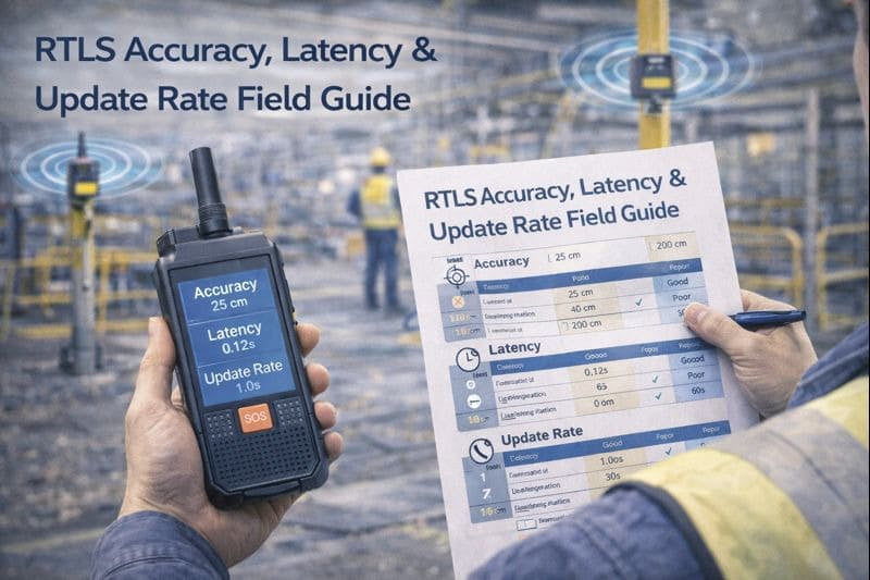 RTLS Accuracy, Latency, and Update Rate