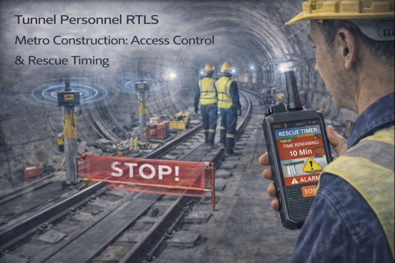 Tunnel Personnel RTLS Case Study